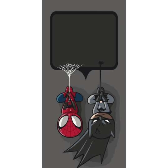 Открытка по номерам "Супергерои" 16115-AC 40х80 см