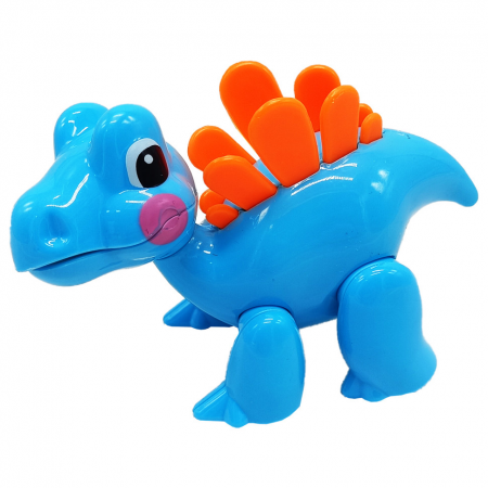 Детская игрушка "Стегозавр" S161(Blue) трещотка Синий