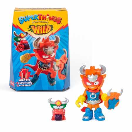 Игровой набор серии "Wild Kids" Казум Кид Silverhorn SuperThings PSTWD066IN00-1 