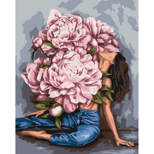 Картина по номерам "Роскошный букет" 10163-AC 40х50 см                                                        