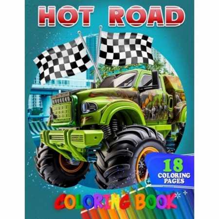 Раскраска для детей Hot Road А05122411 формат А4