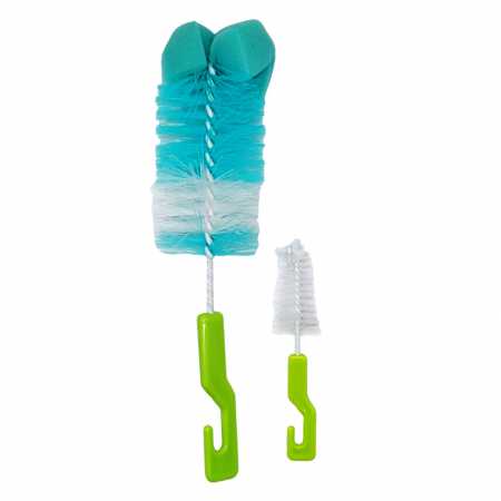 Набор ершиков для мытья бутылочек MGZ-0211(Turquoise) 2 шт