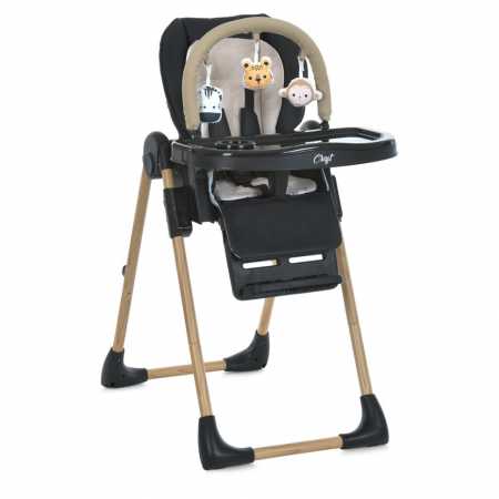 Детский стульчик для кормления CRAFT ME 1115-W Black 