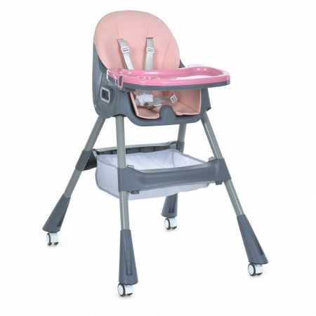 Стульчик для кормления M 5722 Pink, розовый