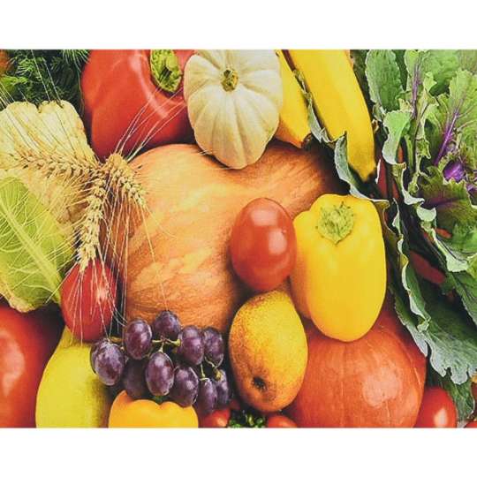 Алмазная мозаика "Мир вкусов" HEG87052, 30х40 см