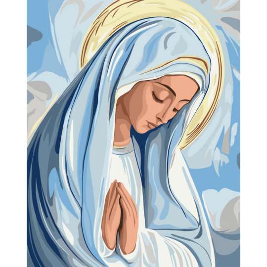 Картина по номерам "Молитва" ©arttem_illustration 10192-AC 40х50 см  