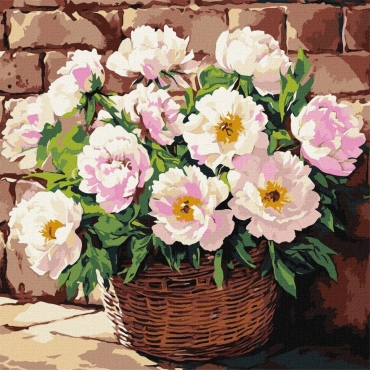 Картина по номерам "Нежный аромат" ©art_selena_ua KHO3311, 40х40 см