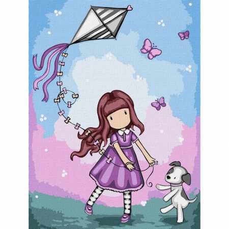 Картина по номерам "Don’t Fly Away Santoro Gorjuss Collection" KHO8585, 30х40 см