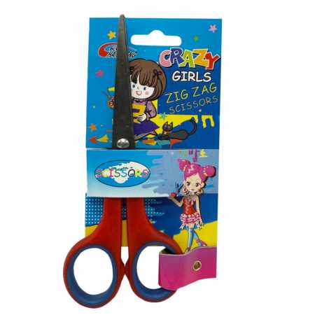 Детские ножницы канцелярские "№6 Scissors C" 50434(Red) длина 14,3 см, лезвия 7,5 см