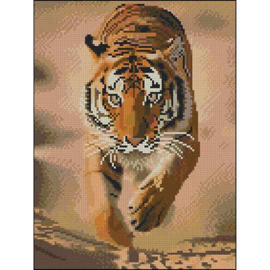 Осінній ранок з видом на гори