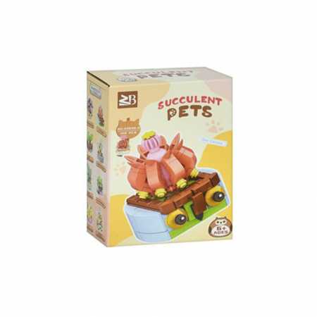 Детский конструктор "Цветы в вазе" 33036-2, 120 деталей