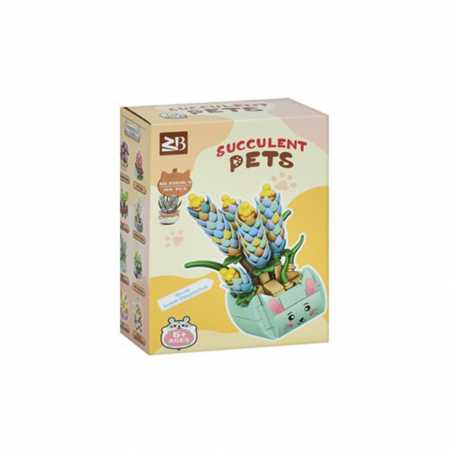 Детский конструктор "Цветы в вазе" 33036-5, 120 деталей