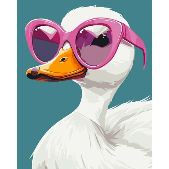 Картина по номерам "Прекрасный утенок" 11713-AC 40х50 см