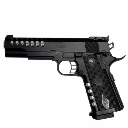 Детский игрушечный пистолет на пульках M688 черный