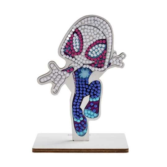 Набор для творчества со стразами "Женщина Паук" Crystal Art CAFGR-MCU016 на подставке