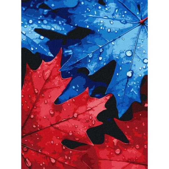 Картина по номерам "Осенняя роса" ©art_selena_ua KHO5723, 30х40 см