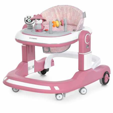 Детские Ходунки ME 1200 URSA Pink, музыка, свет