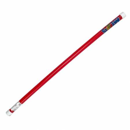 Палка гимнастическая тренировочная 24275(Red) длина 60 см, d 27 мм
