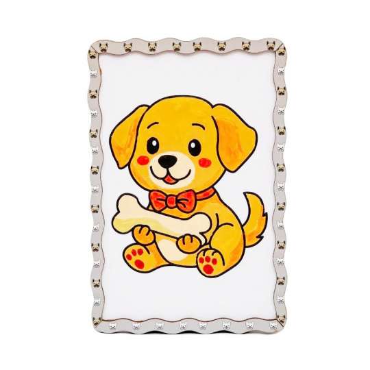 Детский набор для росписи по дереву "Песик" Puz-22979 формат А5