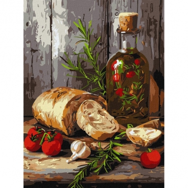 Картина по номерам "Ароматный натюрморт" ©art_selena_ua KHO5752, 30х40 см 