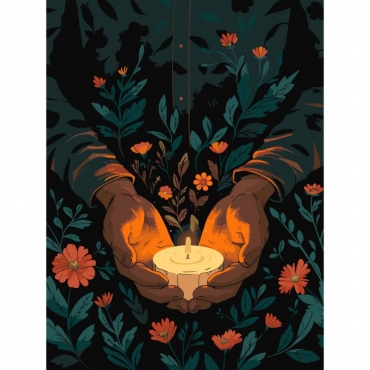 Картина по номерам "Надежда в ладонях" ©arttem_illustration 12519-AC 30х40 см