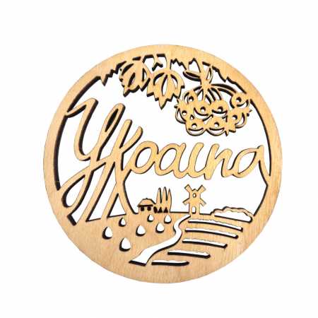 Фигурка для росписи и декорирования "Украина" DF10-12-7 дерево