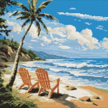 Алмазная мозаика "Мир для влюбленных" AMO7984, 40х40 см