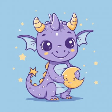 Картина по номерам "Лунная мечтательница" 15608-AC 30x30 см