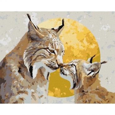 Картина по номерам "Пыльная защита" KHO6947 с красками металлик 40х50 см