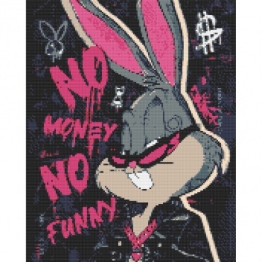 Алмазная мозаика "Бакс-Банни" OD1990, 40х50 см