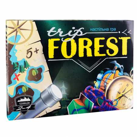 Настольная Игра-бродилка "Trip Forest" 30553 игровое поле, 4 фишки, кубик