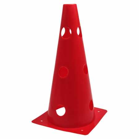 Спортивный инвентарь Фишка для разметки MS 4170(Red) 32 см, отверстия