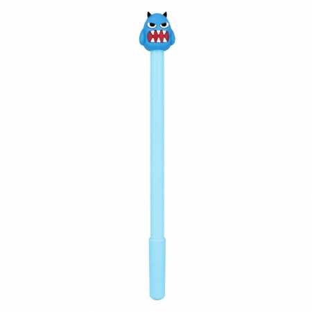 Детская гелевая ручка "Horror" A082(Blue) синий, 16,5 см