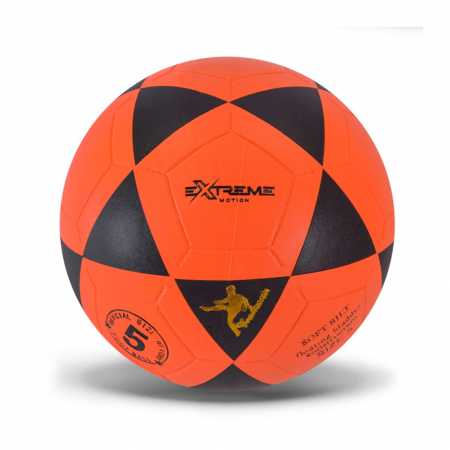 Мяч футбольный FB24521(Orange) размер №5, PVC, 390 гр