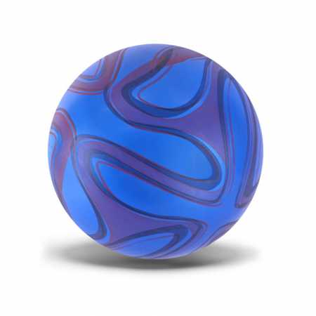 Детский резиновый мяч RB24376(Blue-1) 60 граммов, диаметр 17,5 см