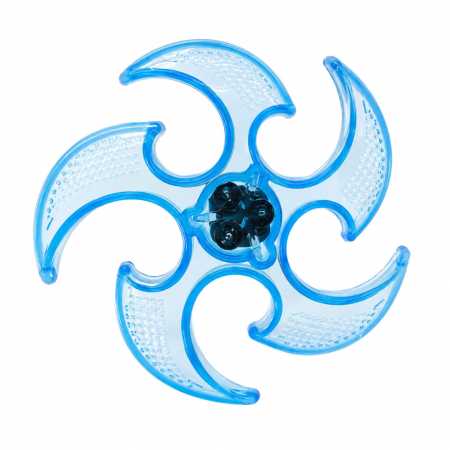Летающий бумеранг SB2306(Blue) резина, со светом, 15 см, в пакете