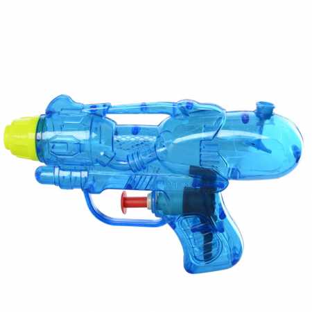 Водяной пистолет M 3076 пластик, маленький 13,5 см Синий