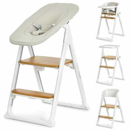 Детский стульчик для кормления 4 в 1 GROWEE ME 1222 White