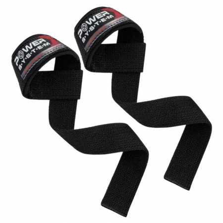 Лямки для тяги Power Straps Power System PS-3400_Bl/Red