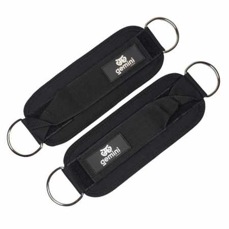 Манжеты для тяги Gemini sport GQ-045 черный 2 штуки