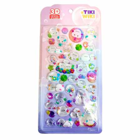 Набор 3D-наклеек "Тики сказка" Tiki Wiki 25ESE009-02 серии Crystal