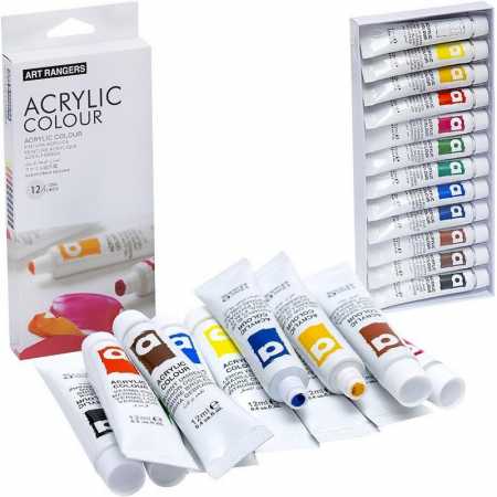 Набор акриловых красок "Art Rangers Acrylic" PA31.12012, 12 мл, 12 цветов