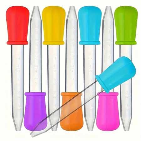 Силиконовая пипетка-дозатор PP-0,5-ML, объемом 5 мл, в ассортименте