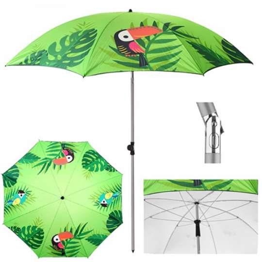 Зонт пляжный с наклоном Stenson Попугай MH-3371-7 2 м