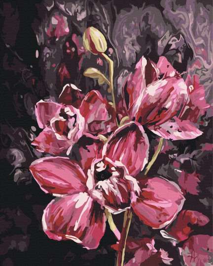 Темні орхідеї