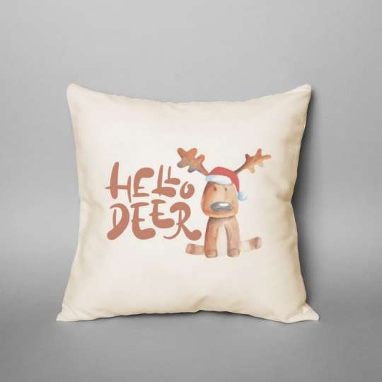 Подушка "Hello Deer", англійська