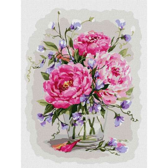 Картина за номерами "Манячний аромат квітів" Ідейка KHO3182 30х40 см