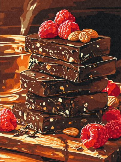 Шоколад з горіхами та фруктами