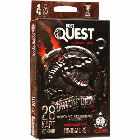 Карточная квест-игра "BEST QUEST" (укр.) BQ-01-01-04U  BQ-01-04U