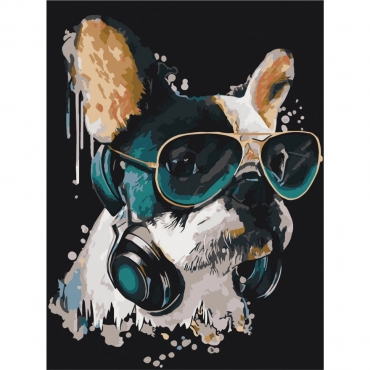 Картина по номерам "Меломан" Bambi 11670-NN 30х40 см